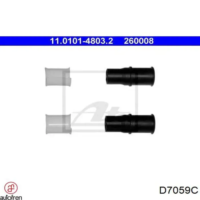 Направляющая суппорта переднего нижняя 11001 Quick Brake