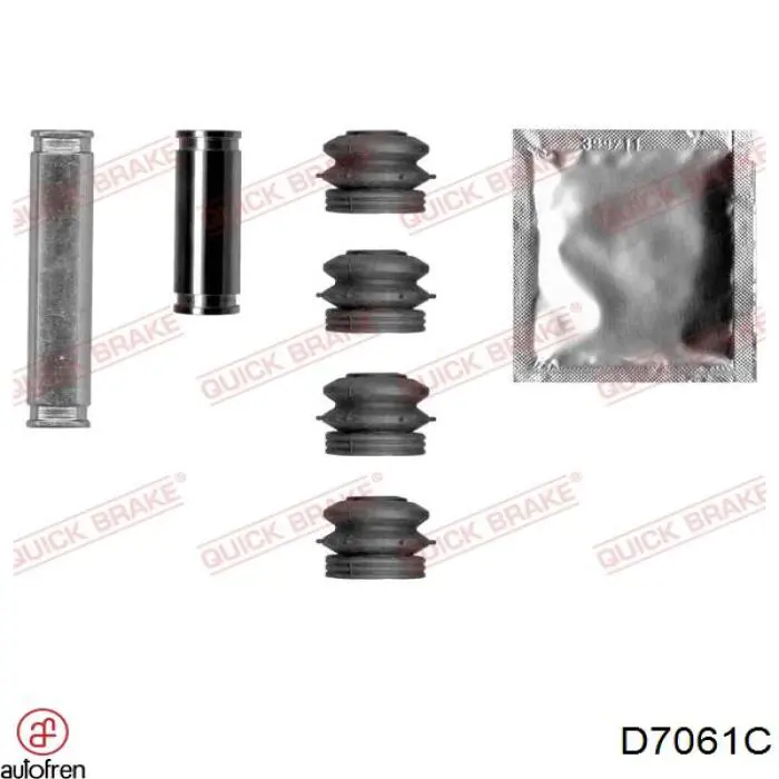 Ремкомплект тормозной системы Quick Brake 1131352X цена, от 10.50 USD