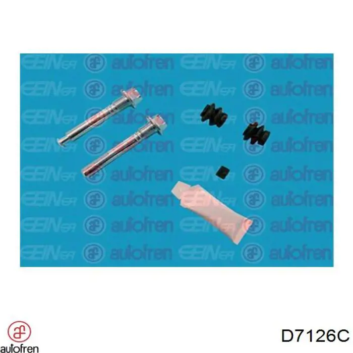 D7126C Autofren ремкомплект суппорта тормозного заднего