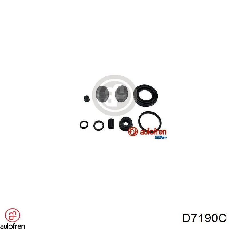 1617191080 Peugeot/Citroen Ремкомплект заднего тормозного суппорта