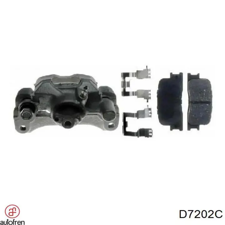 Купить D7202C Autofren Ремкомплект суппорта тормозного, заднего