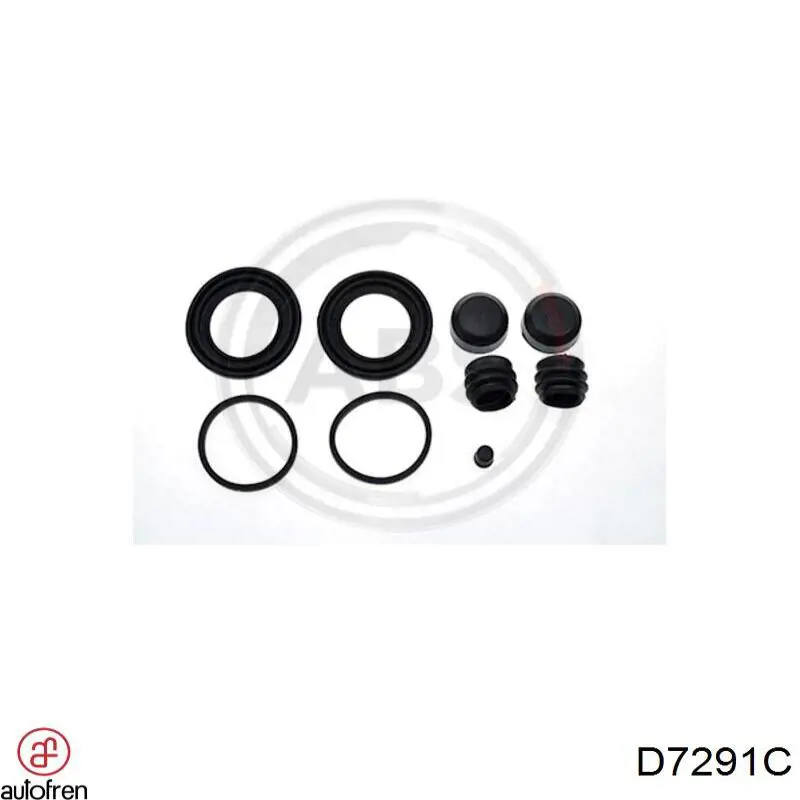 Ремкомплект тормозной системы Autofren D7291C цена, от 8.75 USD