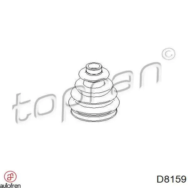 D8159 Autofren Пыльник шарнира привода
