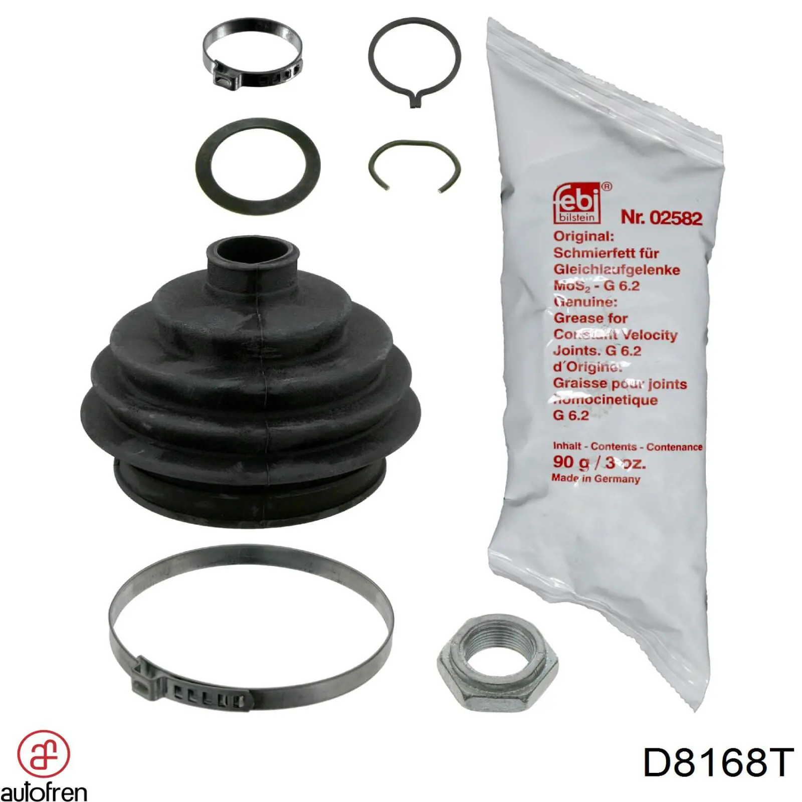 Купить D8168T Autofren Пыльник гранаты наружный, передний