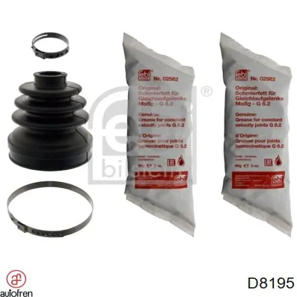 Пыльник ШРУСа внутренний D8195 Autofren