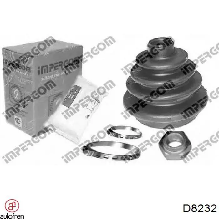 D8232 Autofren Пыльник шарнира привода