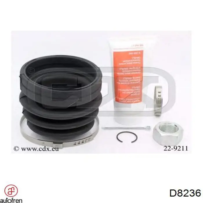 D8236 Autofren Пыльник шарнира привода