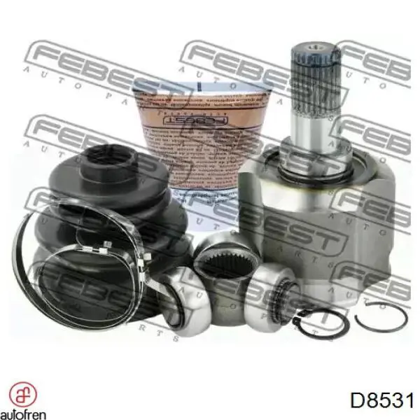 Купить D8531 Autofren Пыльник гранаты внутренний, передней полуоси