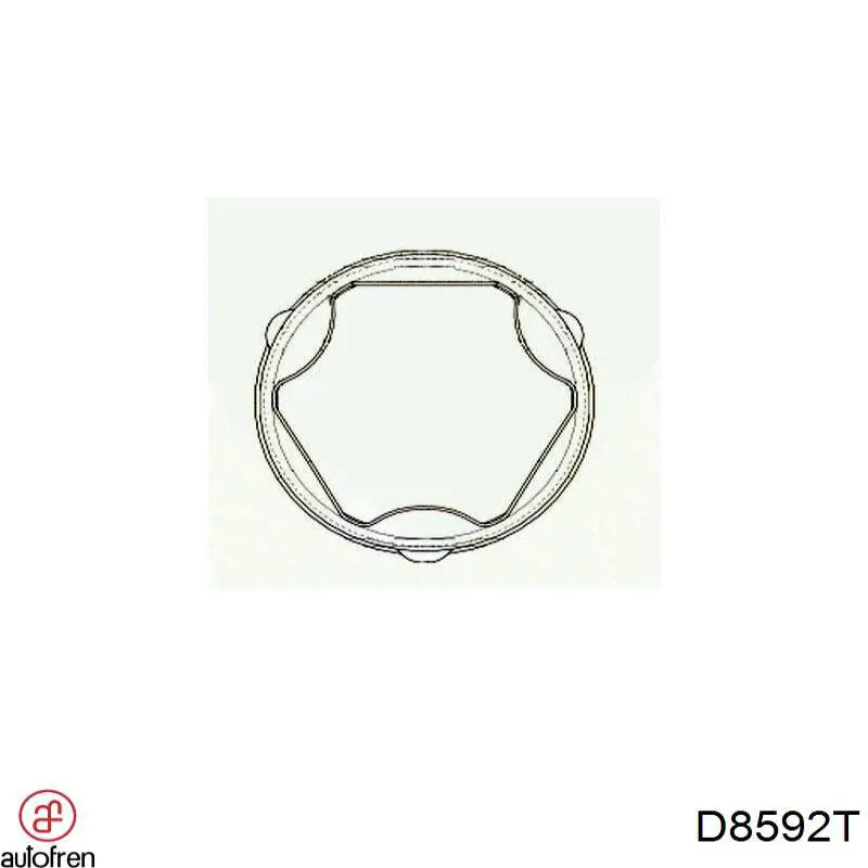Купить 7701209246 Renault (RVI) Пыльник гранаты наружный, передний