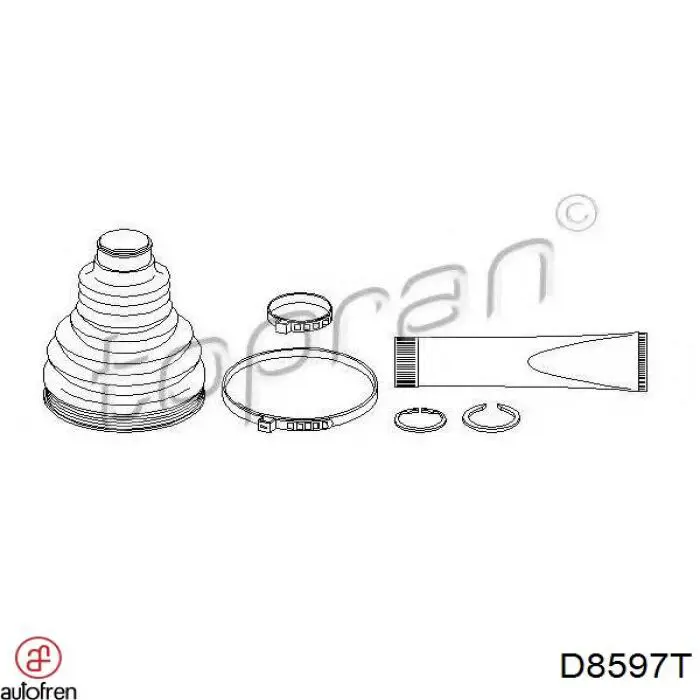 46308727 Fiat/Alfa/Lancia Пыльник ШРУСа передней полуоси внутренний