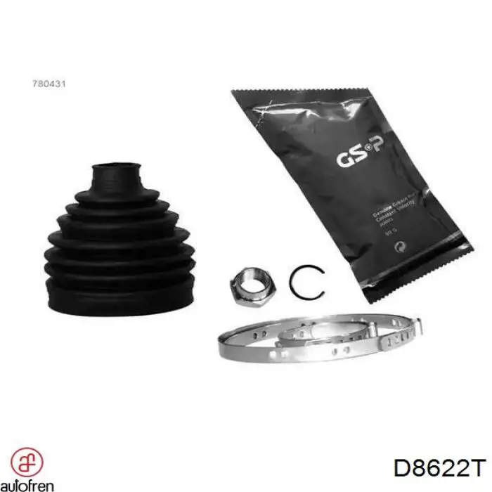 Купить D8622T Autofren Пыльник гранаты наружный, передний
