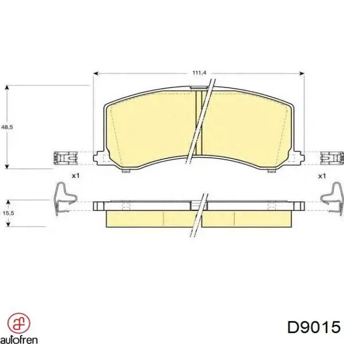 Купить D9015 Autofren Пыльник рулевого механизма (рейки) левый