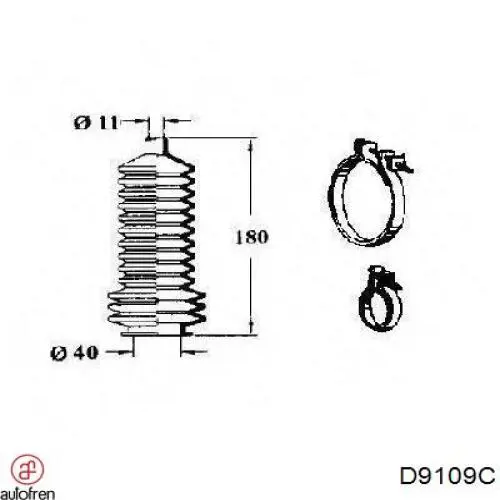  D9109C Autofren