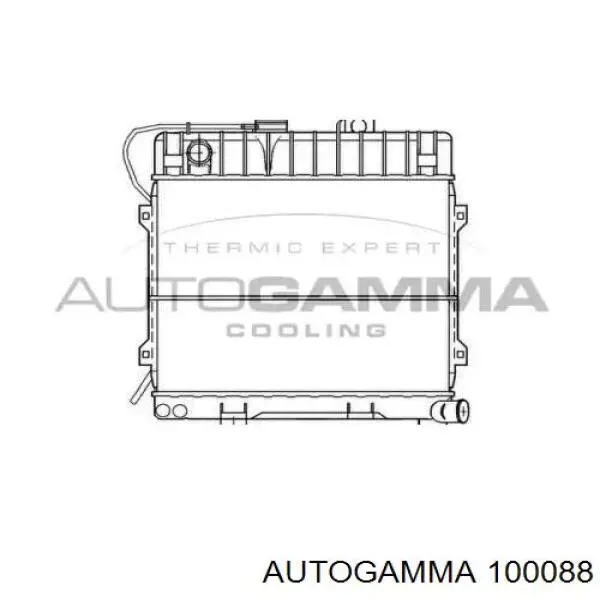 Радиатор 17111719380 BMW