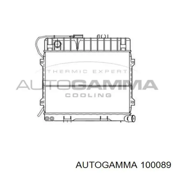 Радиатор охлаждения BMW 17111719380