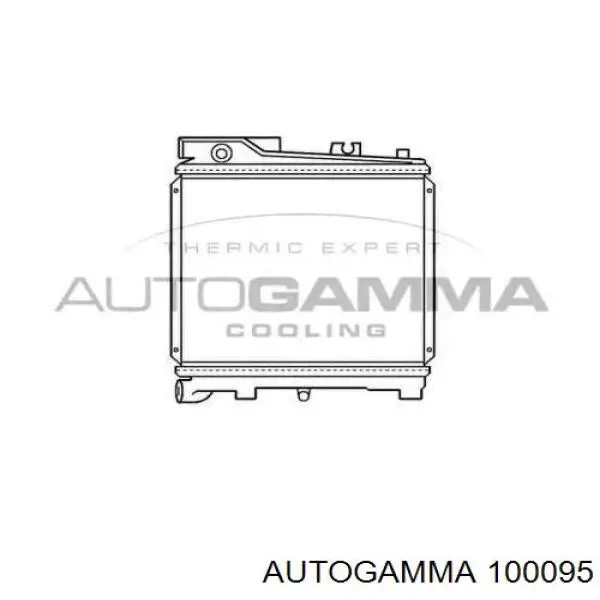 Купить 17111709350 BMW Радиатор водяной