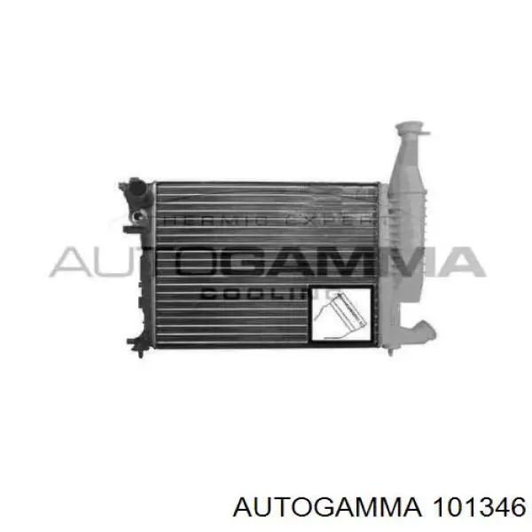 1331CP Peugeot/Citroen Радиатор основной