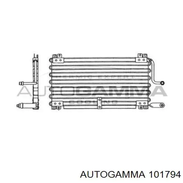  Радиатор кондиционера Renault 25 