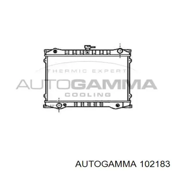 2140002E00 Nissan/Infiniti Радиатор основной