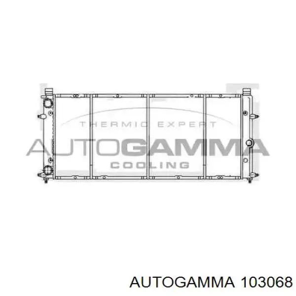 VN2094 AVA Радиатор основной
