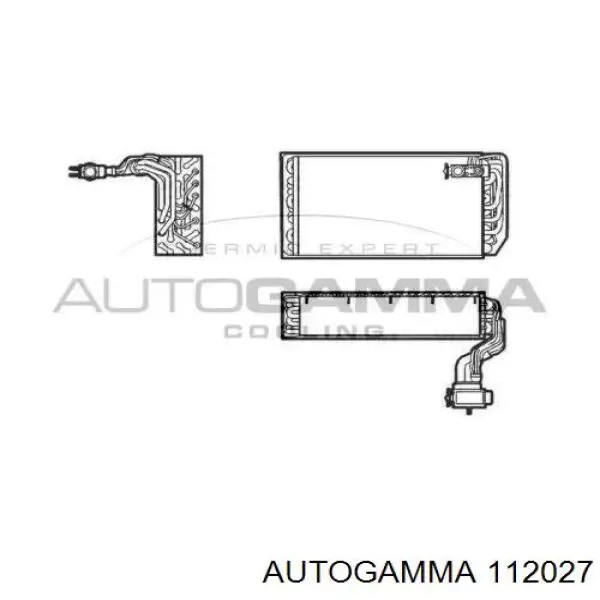 Купить 6444A2 Peugeot/Citroen Радиатор кондиционера салонный, испаритель