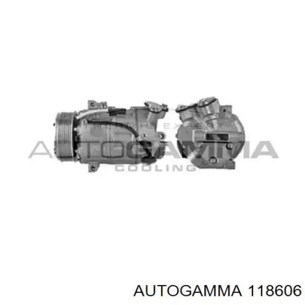 Компрессор кондиционера ACP504000P Mahle Original