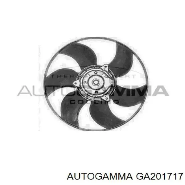 Ventilador elétrico de esfriamento montado (motor + roda de aletas) 7701046205 Renault (RVI)