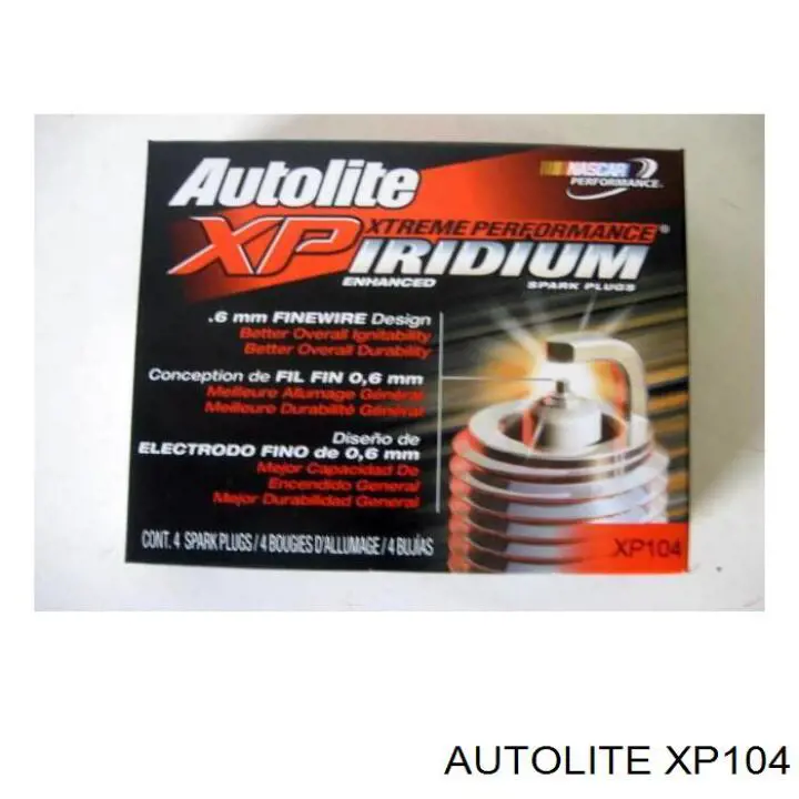 Свеча зажигания Autolite XP104 цена, от 9.41 USD