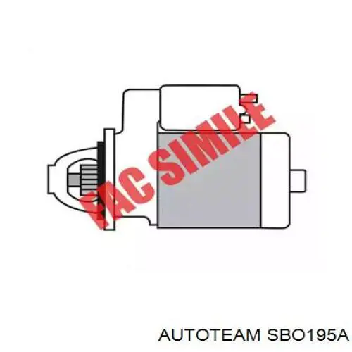 NAD101260E Land Rover motor de arranco