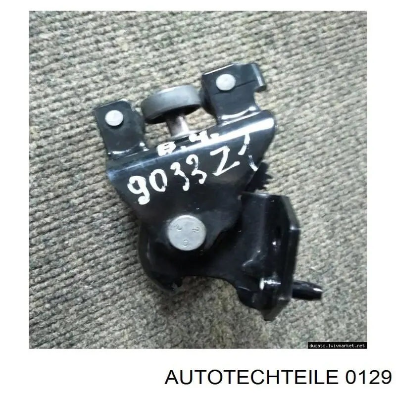 0129 Autotechteile патрубок вентиляции картера (маслоотделителя)