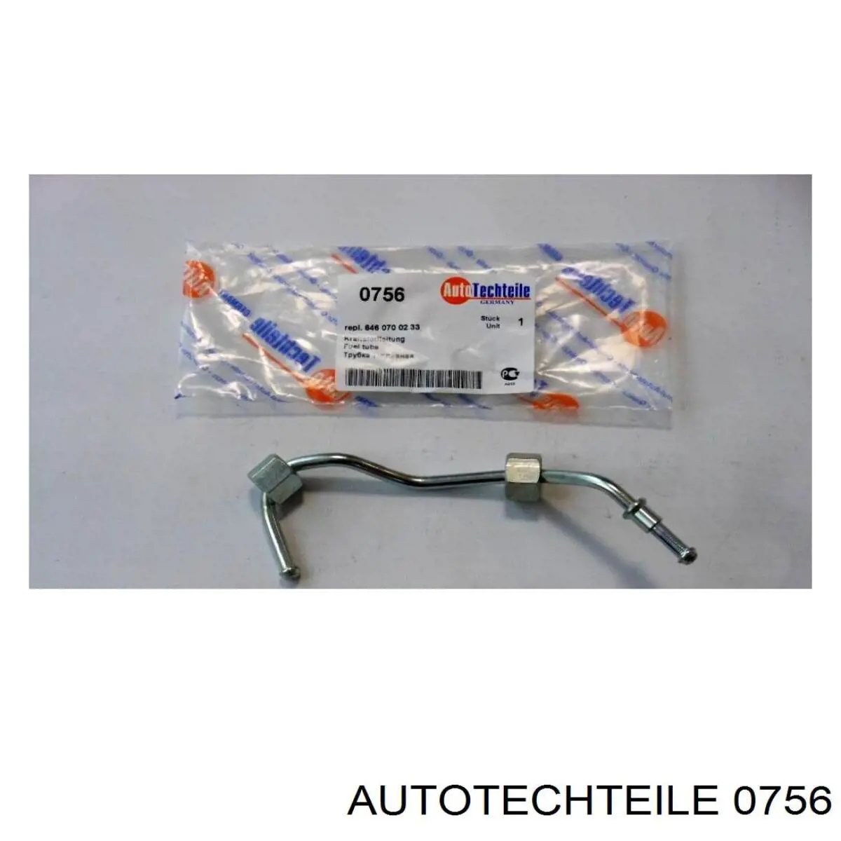 Купить 0756 Autotechteile Трубка топливная форсунки 1-го цилиндра
