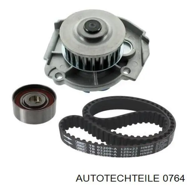 Купить 764 Autotechteile Трубка топливная от топливоподкачивающего насоса к ТНВД
