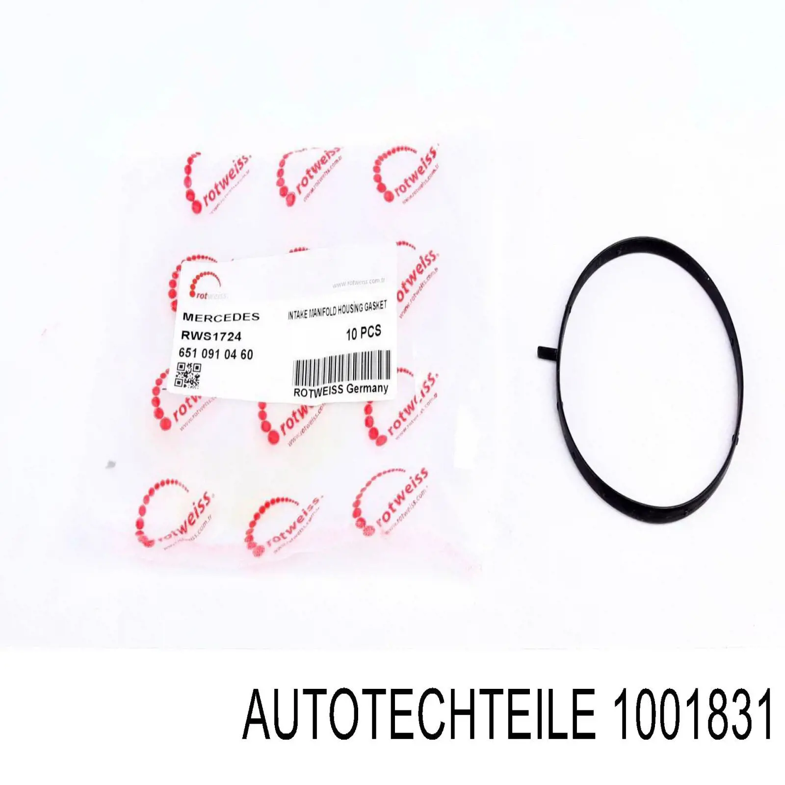 Прокладка шланга отвода масла от турбины 1001831 Autotechteile