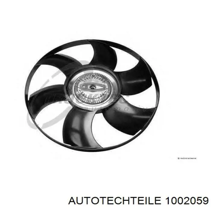 100 2059 Autotechteile вентилятор (крыльчатка радиатора охлаждения)