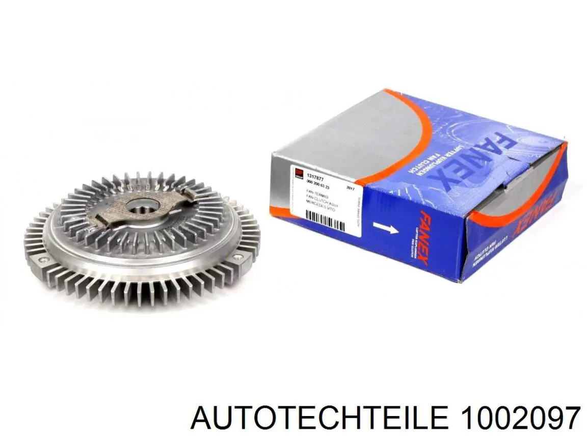 Вискозная муфта Autotechteile 1002097 цена, от 43.73 USD