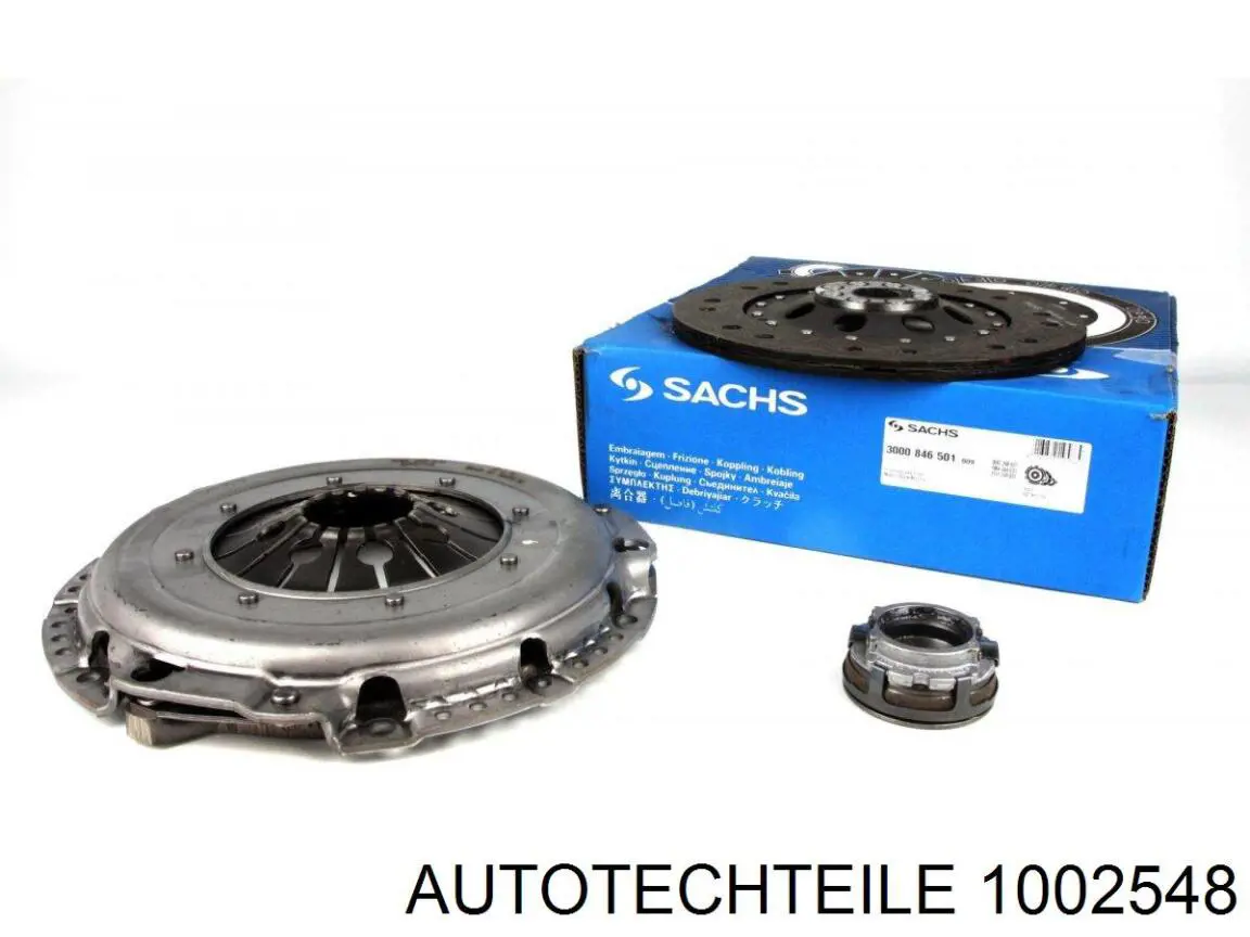 Комплект сцепления (3 части) Autotechteile 1002548 цена, от 127.56 USD