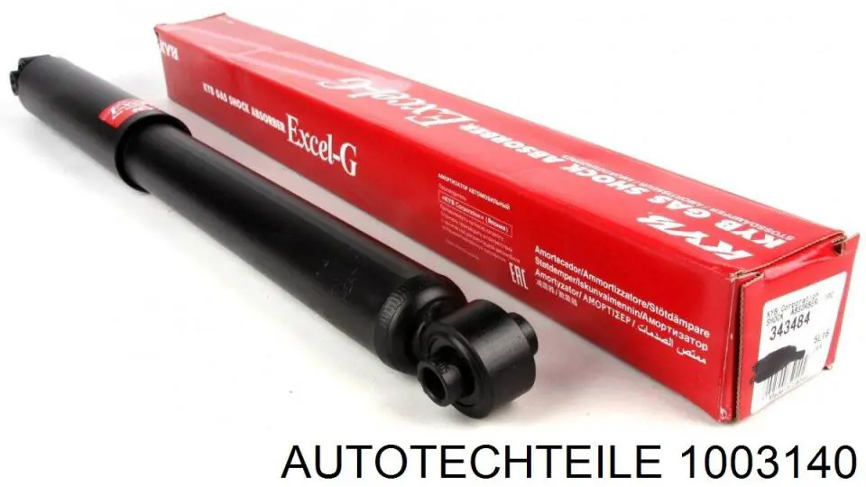 Стойка амортизатора задняя Autotechteile 1003140 цена, от 21.86 USD