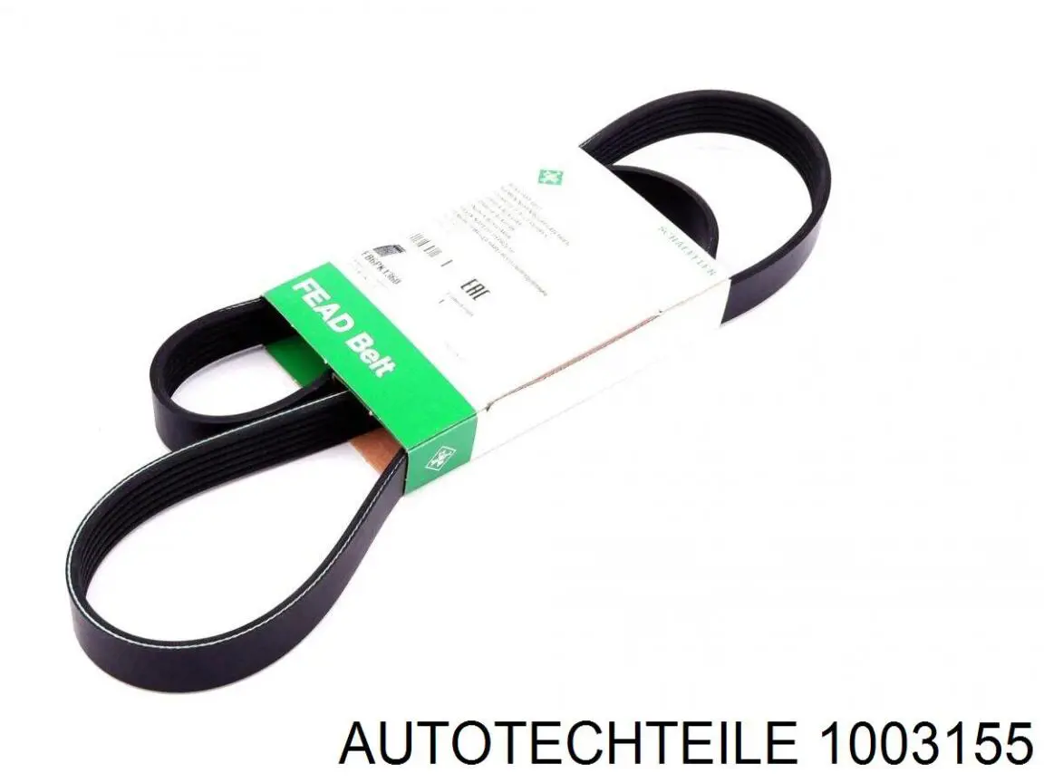 1003155 Autotechteile Резиновое кольцо пружины задней