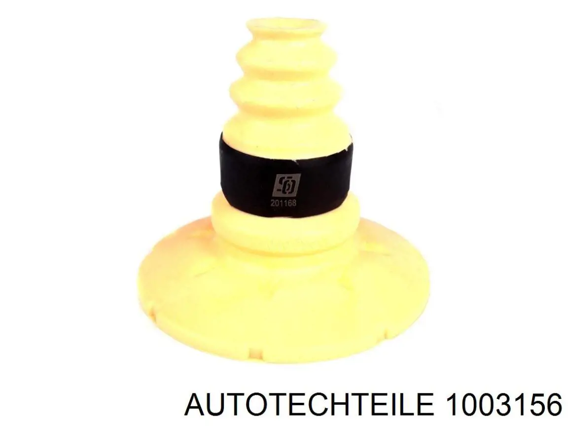 Проставка (резиновое кольцо) пружины задней, нижняя Autotechteile 1003156
