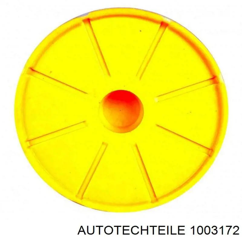1003172 Autotechteile Резиновое кольцо пружины задней