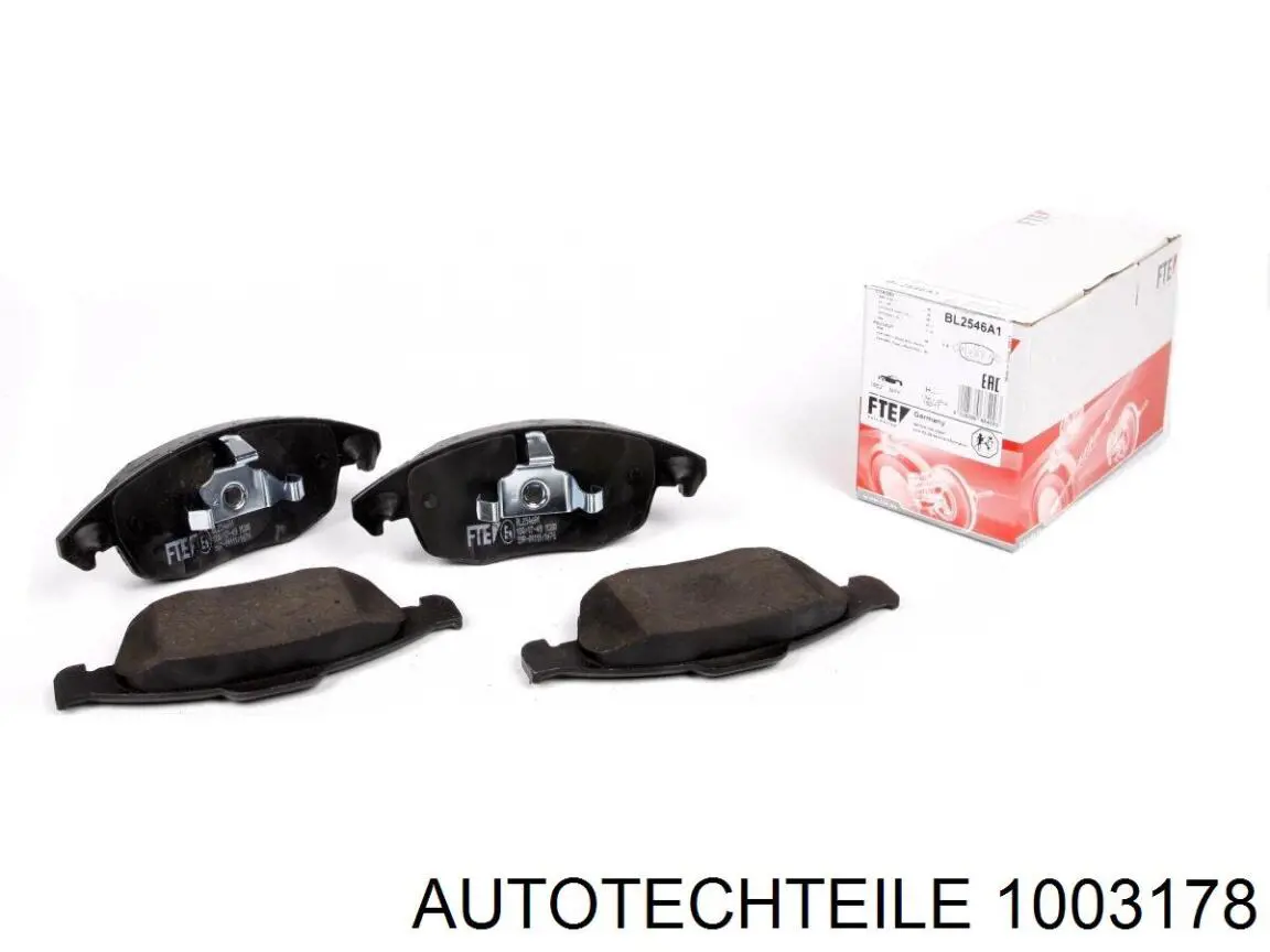 1003178 Autotechteile Разрезная втулка стабилизатора