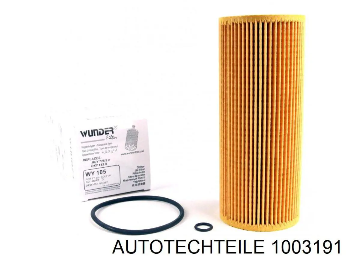Отбойник передней рессоры 1003191 Autotechteile