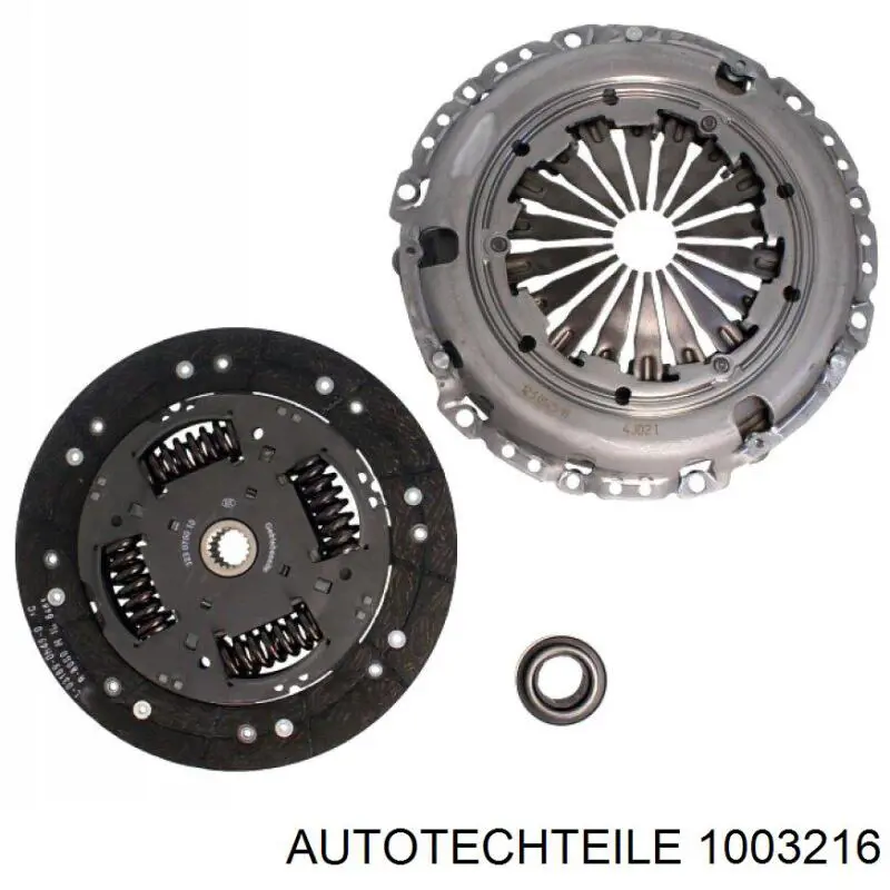 Амортизатор задний 1003216 Autotechteile