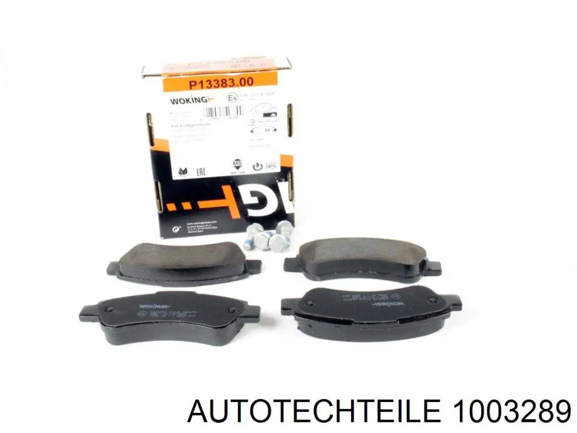 Хомут крепления втулки стабилизатора заднего Autotechteile 1003289 цена, от 2.29 USD