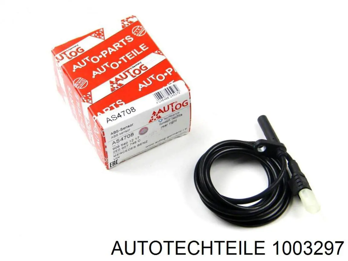 Стойка стабилизатора, переднего, левая Autotechteile 1003297