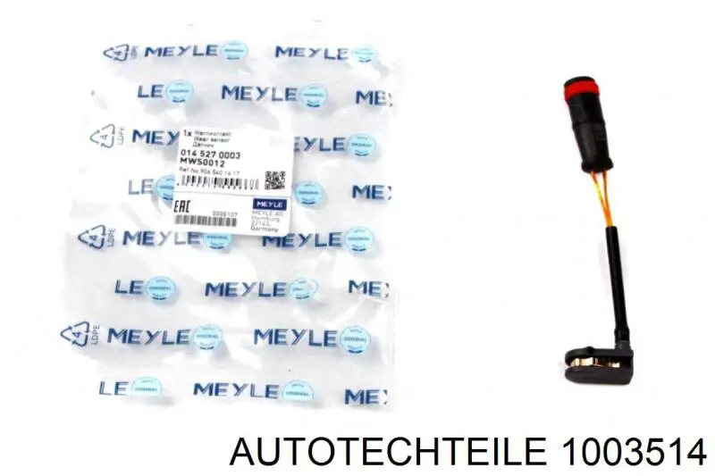 Купить 1003514 Autotechteile Подшипник задней ступицы