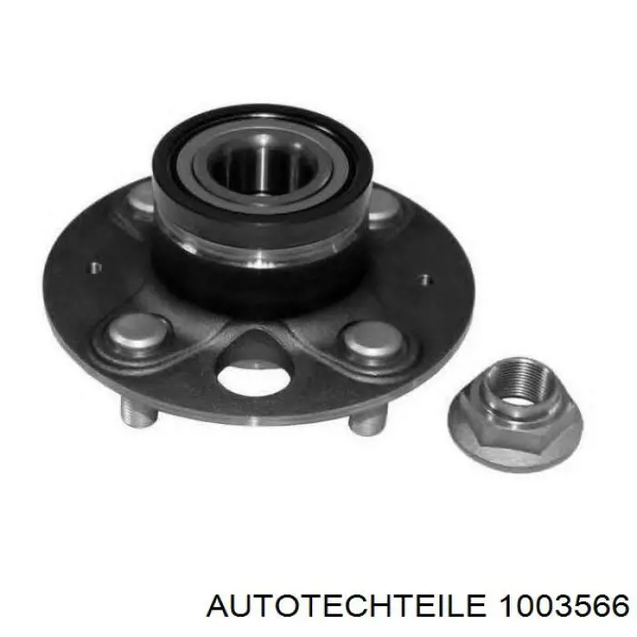 1003566 Autotechteile Пыльник шарнира угловых скоростей наружный задний