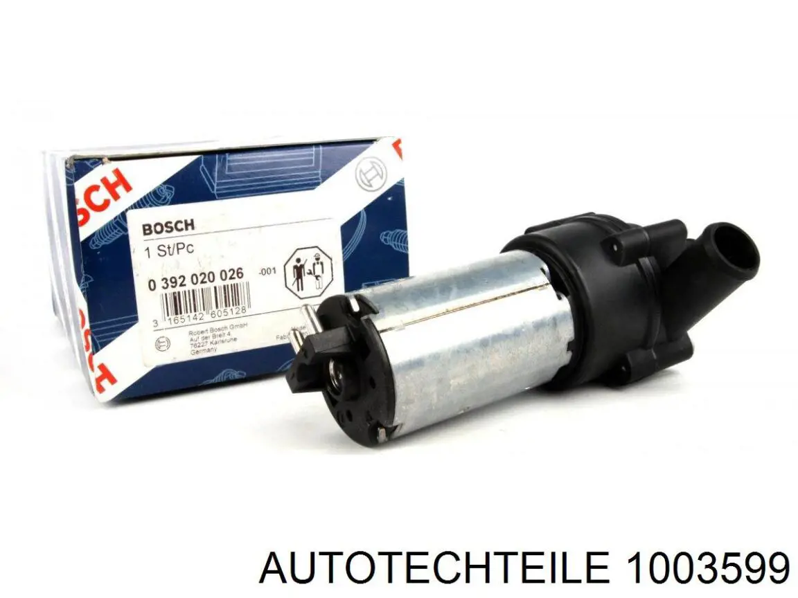 100 3599 Autotechteile помпа водяная (насос охлаждения, дополнительный электрический)