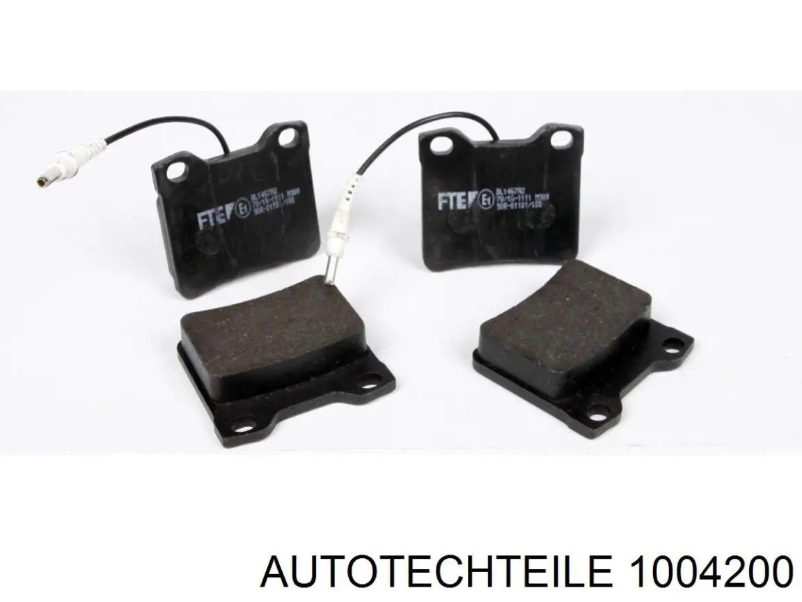 Колодки дисковые  Autotechteile 1004200 цена, от 9.82 USD