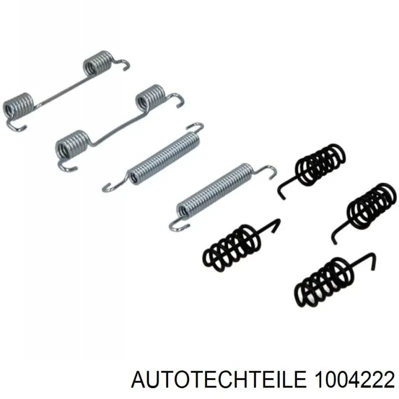 Механизм подвода (самоподвода) барабанных колодок (разводной ремкомплект) AUTOTECHTEILE 1004222